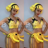 new sexy banana dancer costume