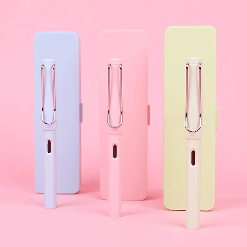 

1PCS Business Office Fountain Pen 0.5mm Student School Stationery Supplies ink Nibs