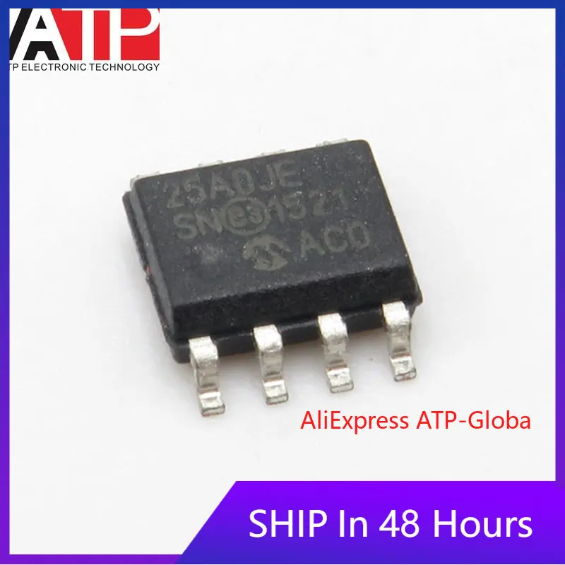 

10 шт. MCP1725-ADJE/SN SMD SOP-8 MCP1725 25ADJE, линейный чип регулятора, абсолютно новый оригинальный телефон