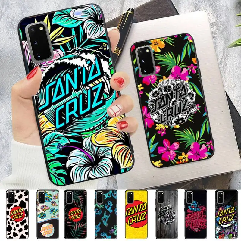

santa cruz Phone Case for Samsung S10 21 20 9 8 plus lite S20 UlTRA 7edge
