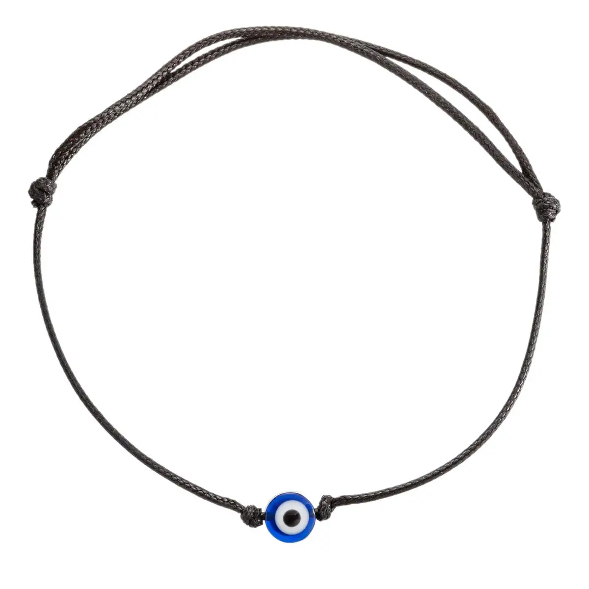 ść zła bransoletka na kostkę ręcznie robiona wodoodporna prosta sznurek dla kobiet mężczyzn nastolatki dziewczęta chłopcy minimalistyczna