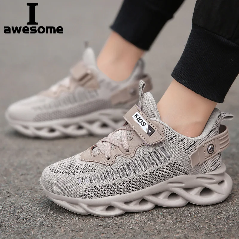 2022 Soft Bottom Children Sneakers Non-slip Breathable Casual Shoes Fashion Sport Shoes Boys Girls Sport Running Shoes