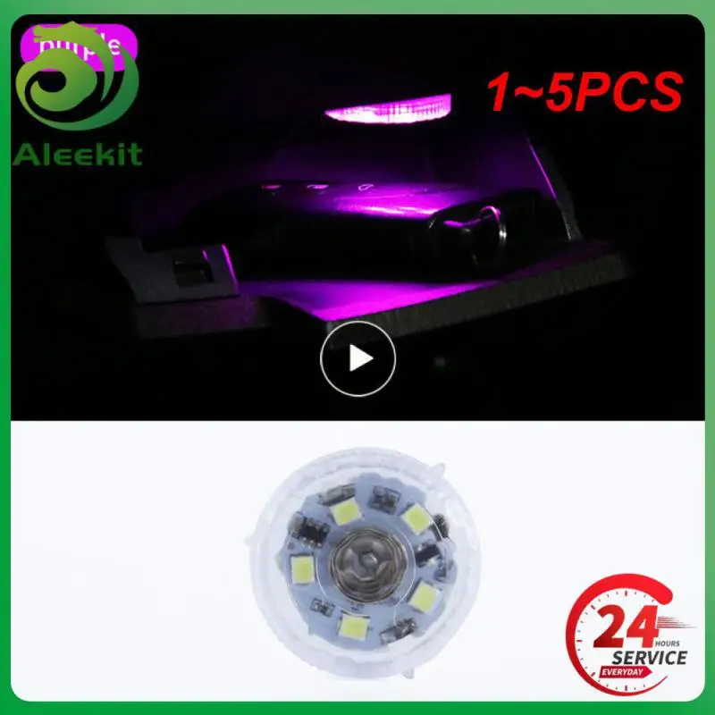

1~5PCS Car Mini Led Touch Switch Light Auto Wireless Ambient Lamp Night Reading Light Car Roof Ceiling Interior Lamp Lighting