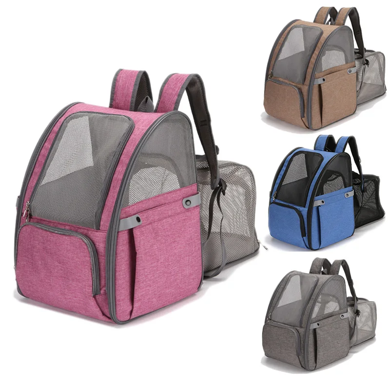 

Expandable Cat Carrier Bags Breathable Outgoing Travel Backpack Carrier For Cats Small Dogs Transport Cat Backpack Pet Supplies