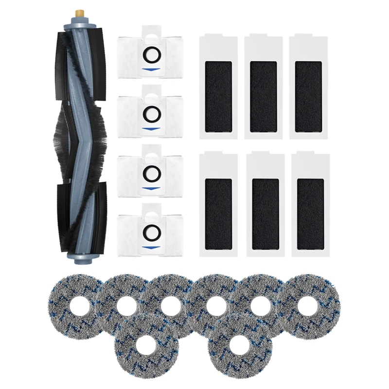 

Suitable For Cobos Sweeping Robot T20pro/Max Replacement Accessories Mop Rag Main Brush Dust Bag Filter