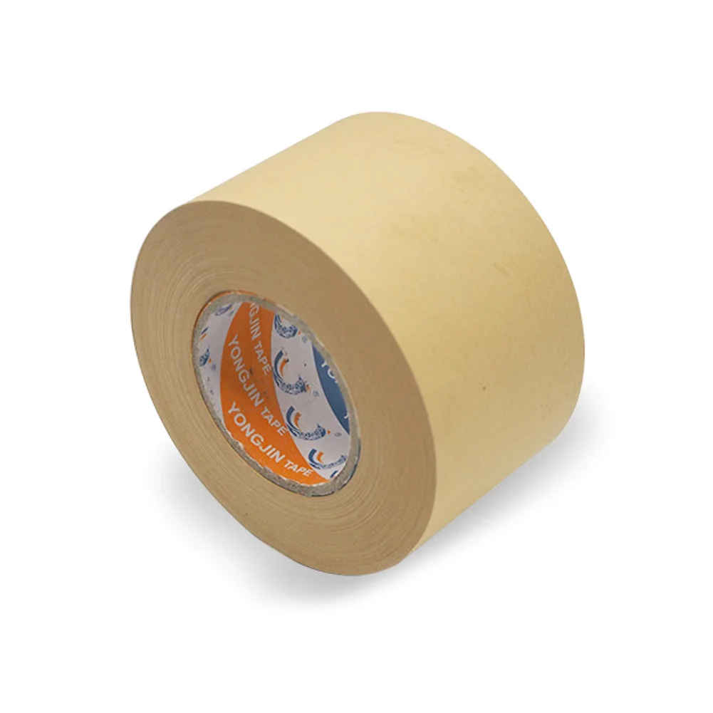 

Brown Paper Easy Tear Masking Fixation Adhesive Writing Eco Friendly Wide Picture Framing Heat Resistant Roll Tape Water Wet