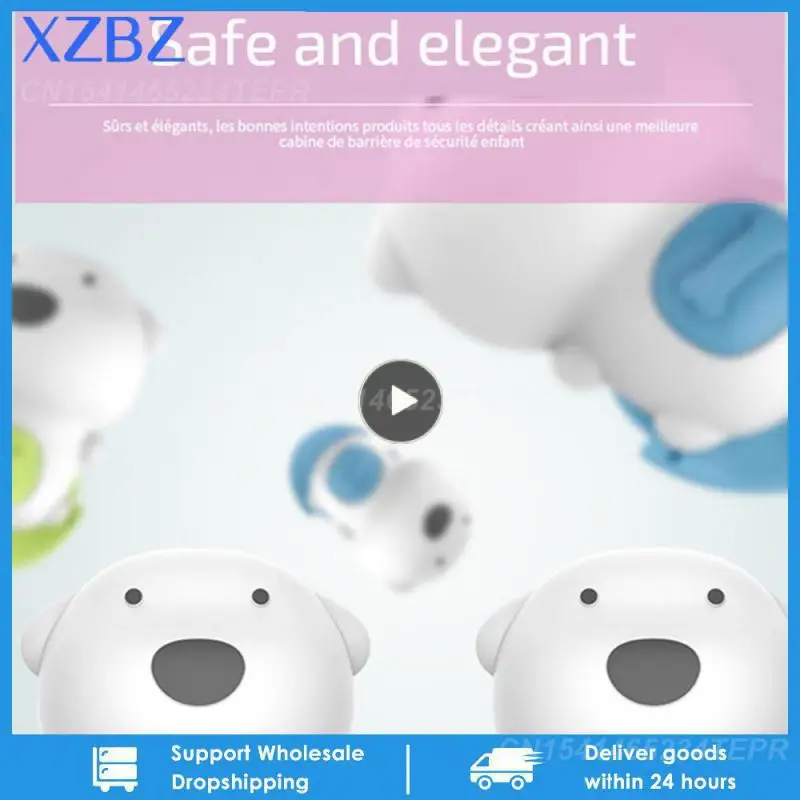 

1 ~ 10 шт. ударопрочный противоударный силиконовый чехол для детской двери с защитой от зажимов, прочный нетоксичный и безвкусный силиконовый Ограничитель для двери