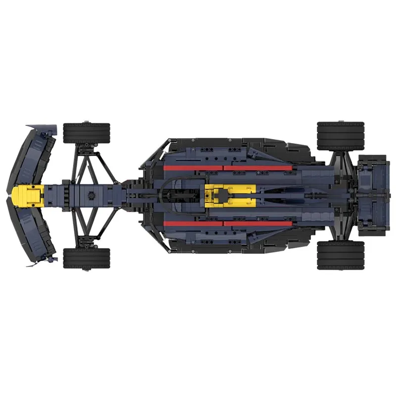 Новая модель гоночной машины SuperRB18 в масштабе 1:8 Строительный набор конструктор