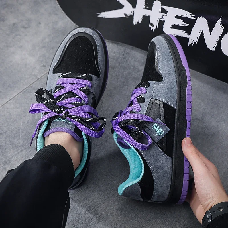 Мужская обувь 2024 Весенняя повседневная спортивная мужские модные кроссовки