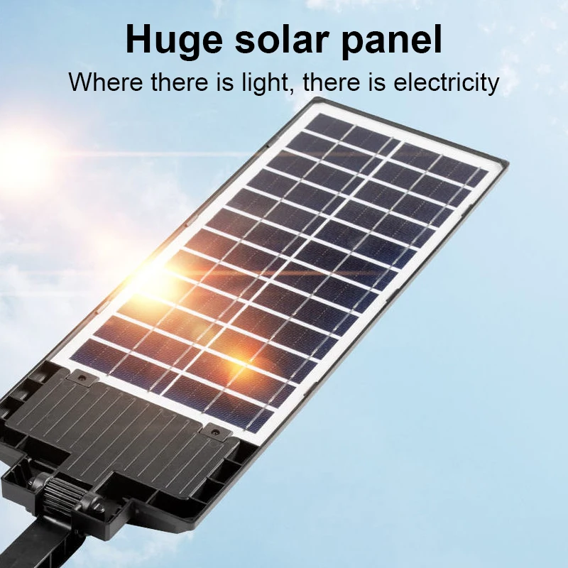 6000W Super 2022 Upgrade Outdoor Solar LED Light 360 Lamp Датчик движения Водонепроницаемая уличная
