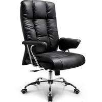 Office Chair Gaming Armchair with Wheel Ergonomic Adjustable Swivel Rolling Leather Racing Seat High Back Cushion Lumbar Support