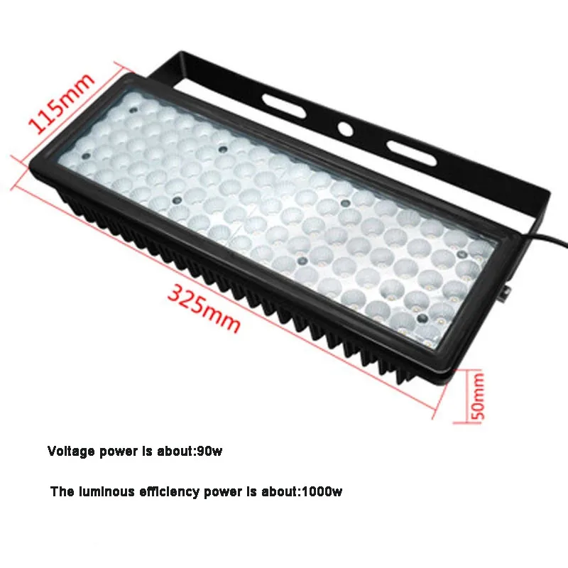 Продажа 1000 Вт 365нм 395нм 405нм портативная УФ лампа для отверждения чернильный лак краска УФ клей значок Шелкового экрана Сделай Сам PCB быстрая отвержд...