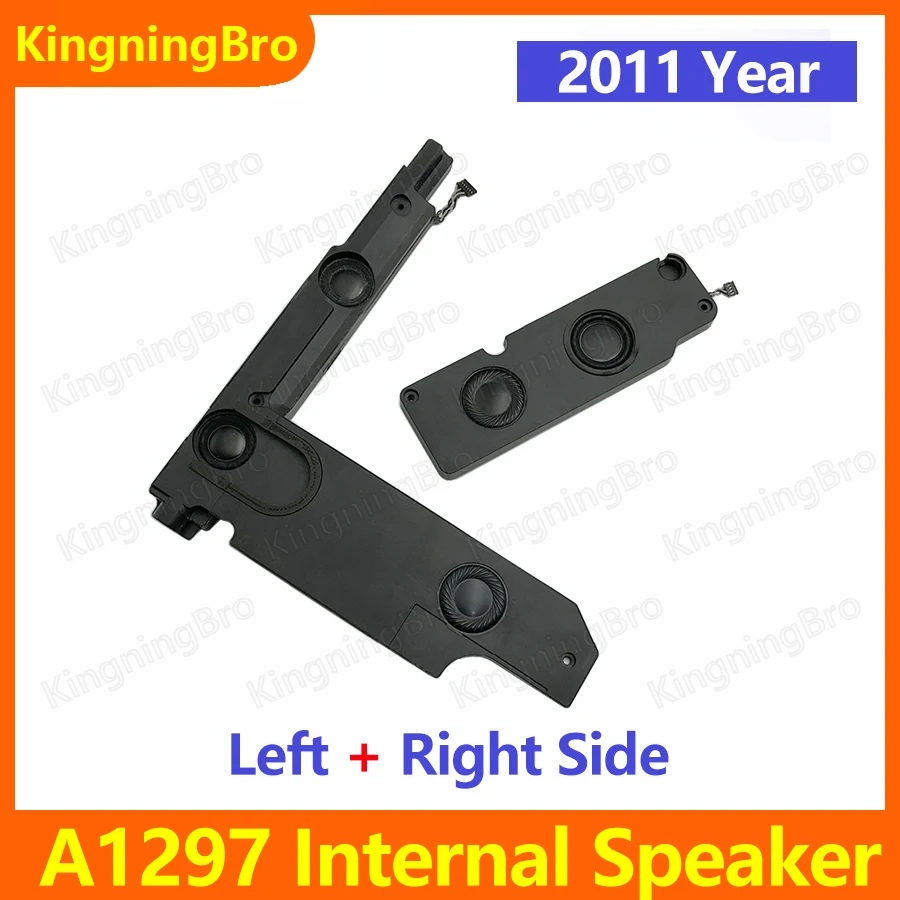 

Оригинальный левый и правый динамик A1297 для Macbook Pro, внутренний динамик 17 дюймов 2011 дюйма MC725 MD311LL/A