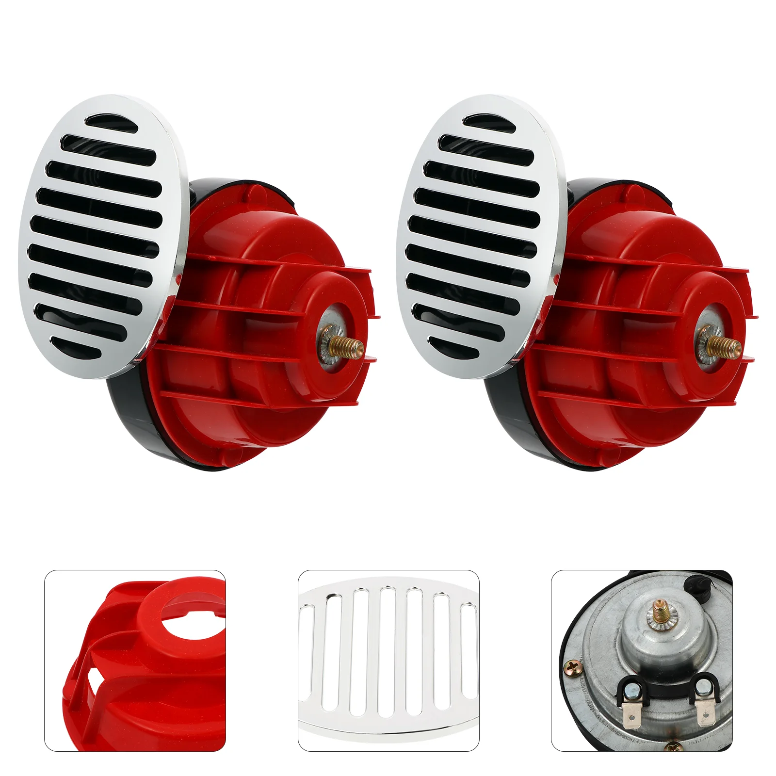 

1 Pair Snail Horn Prime Sturdy Horn Speaker Loudspeaker for Car Vehicle