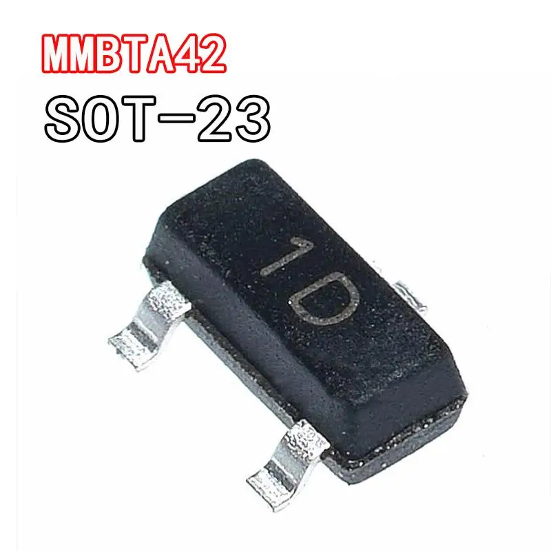 

100PCS MMBTA42 SOT23 A42 SOT MMBTA42LT1G SMD 1D SOT-23 3B new transistor