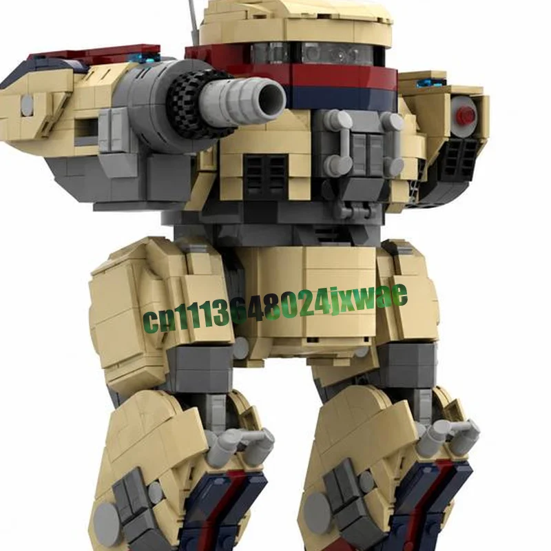 Конструктор Urbanmech 1577 деталей: научно-фантастическая модель робота-меха для самостоятельной сборки, креативная игрушка для коллекции, головоломка для демонстрации, подарки на день рождения (art.: 3920dbd1ebac4) - 3920dbd1ebac4