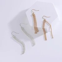 new pendant earrings simple fashion gold chain earrings
