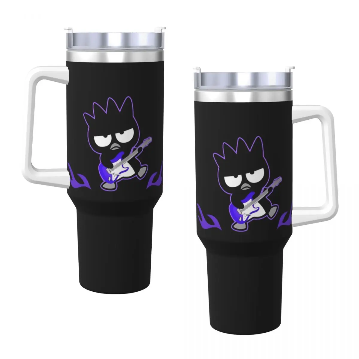 Стакан из нержавеющей стали Bad Badtz Maru Rock Star кофейная кружка сохраняет тепло