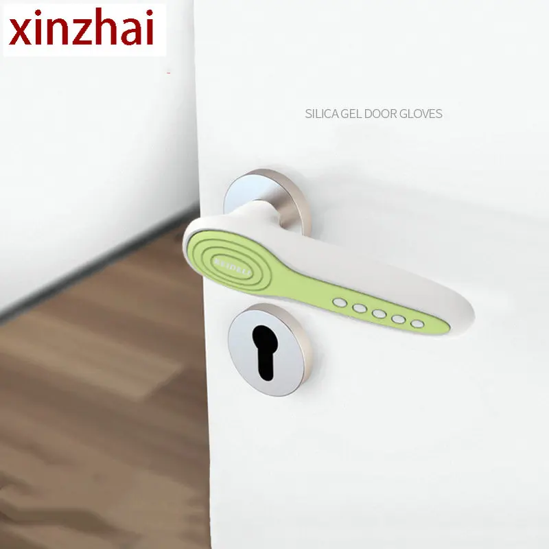 

Door Handle Silent Anti-collision Cover Children's anti-collision Doorknob Protector Anti-static Door Rear Handle Pad