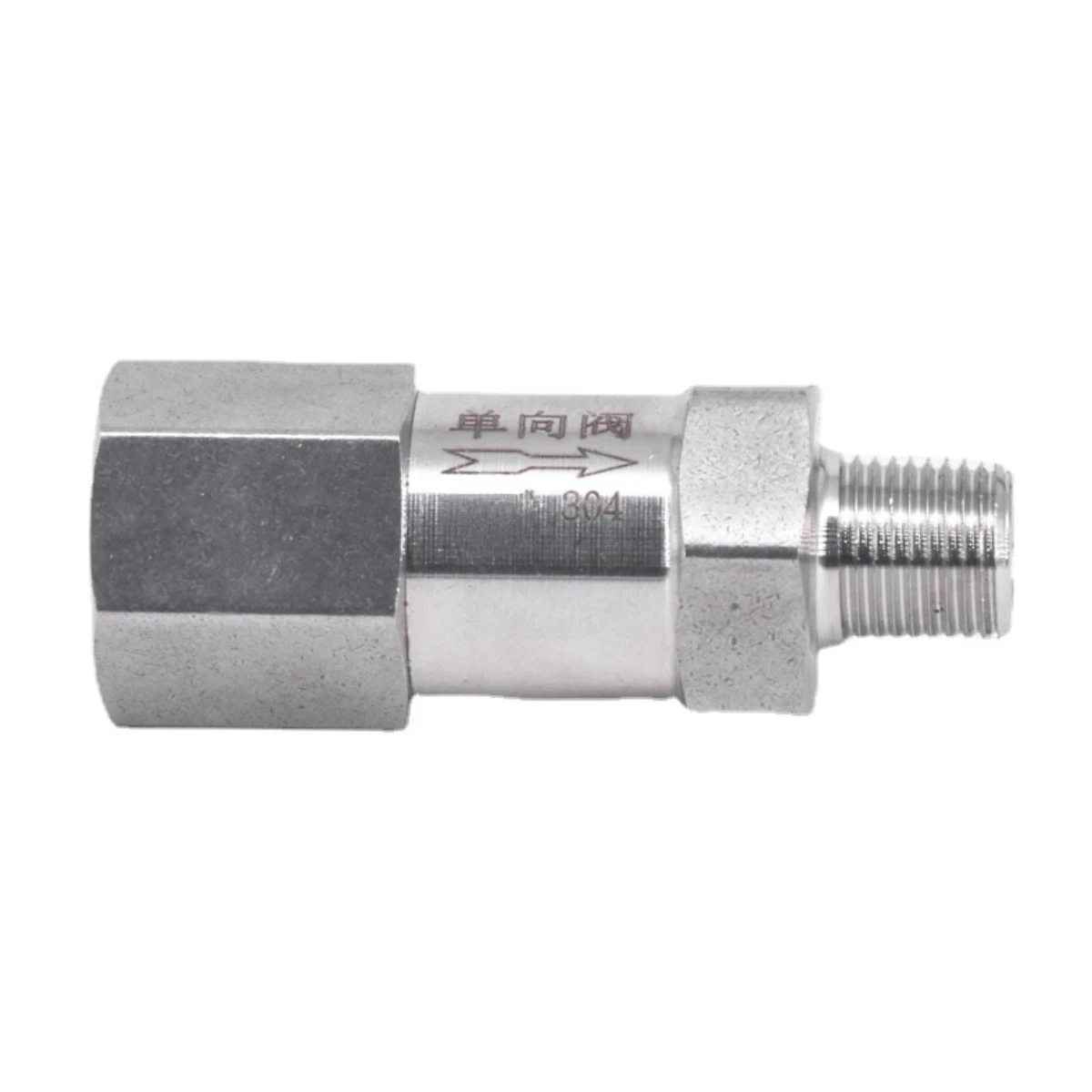 Check Valve Fitting M10X1 Female to 1/8" NPT Male 