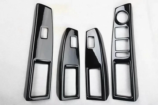 

Аксессуары для Chevy Chevrolet Cruze 2009-2014 2015, украшение интерьера из углеродного волокна, наклейки из АБС-пластика, панель управления окошком