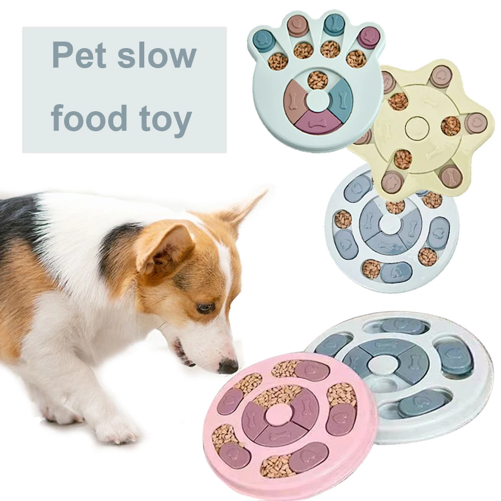

товары для дома для собак товары для животных для собаки Товары для собак игрушки-пазлы увеличение IQ Интерактивная медленная дозировка Кор...