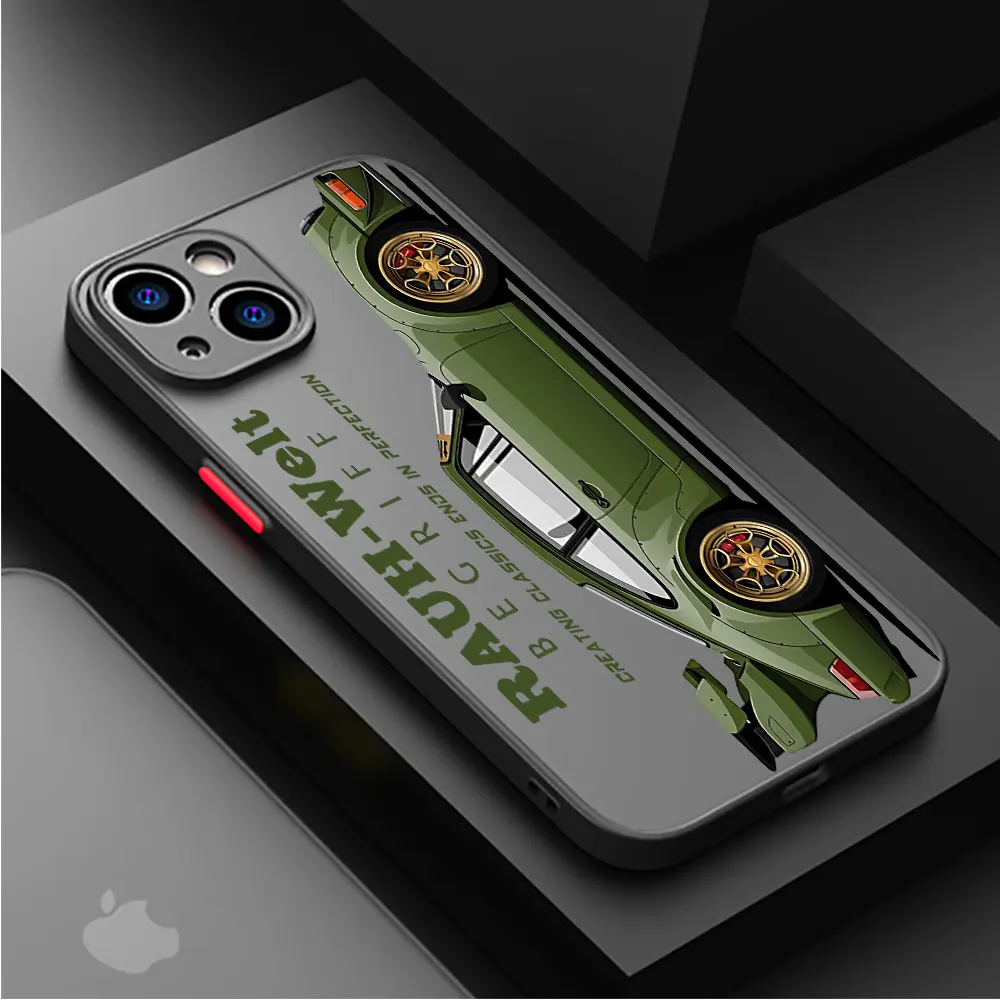 Чехол JDM для Apple iPhone 15 Plus 12 13 Pro 14 Max 11