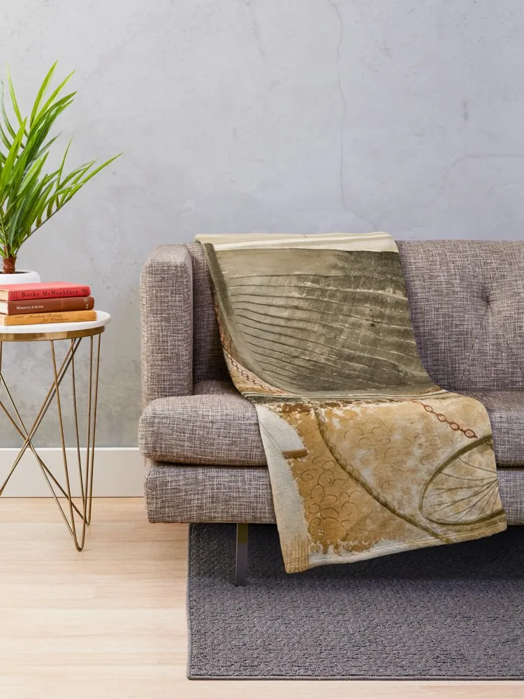 Эрик Войлиус Peintre Равильский могильбур sur bois произведение искусства Плед Мягкое