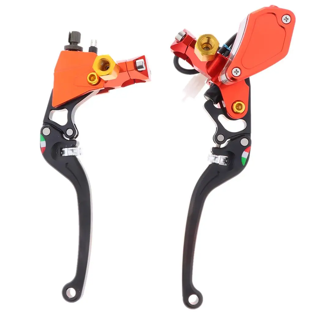 

1 Pair 7/8 Inch Clutch Brake Handle Levers Drum Brake Lever Handle Universal