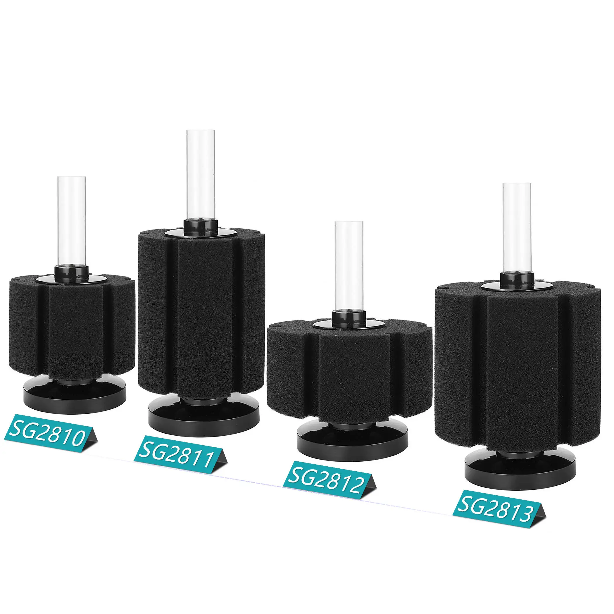 

Air Driven Aquarium Fish Tank Internal Sponge Filter (Work with Air Pump)