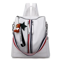 large capacity women school bags pu ladies backpacks luxury shoulder backpack for female bags anti theft teenage girls book bags