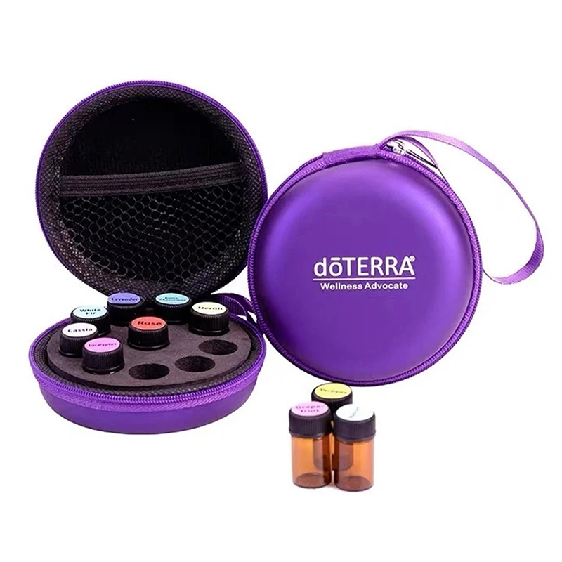 

1 шт., портативный мешочек для хранения эфирного масла, 10 бутылок, 1 мл, 2 мл, мини коробка для эфирного масла