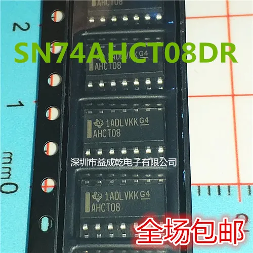 

20pcs original new SN74AHCT08DR AHCT08 SOP14 4-way 2-input positive AND gate chip
