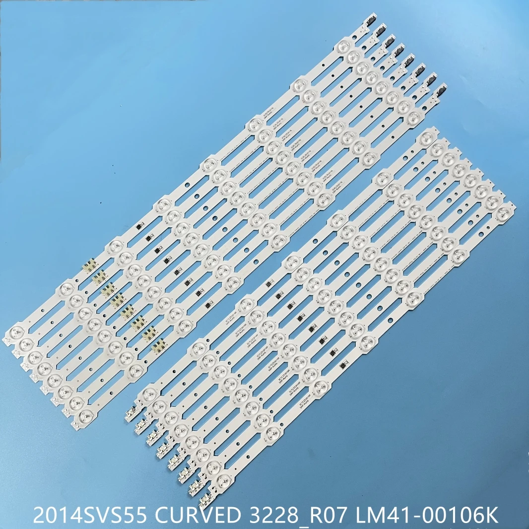 Светодиодная панель (16) для UN55HU7200G, UE55HU7100U, UE55HU7200, UE55HU7100, Sam sung 2014SVS55, изогнутая, 3228_R07, LM41-00106K 00106J
