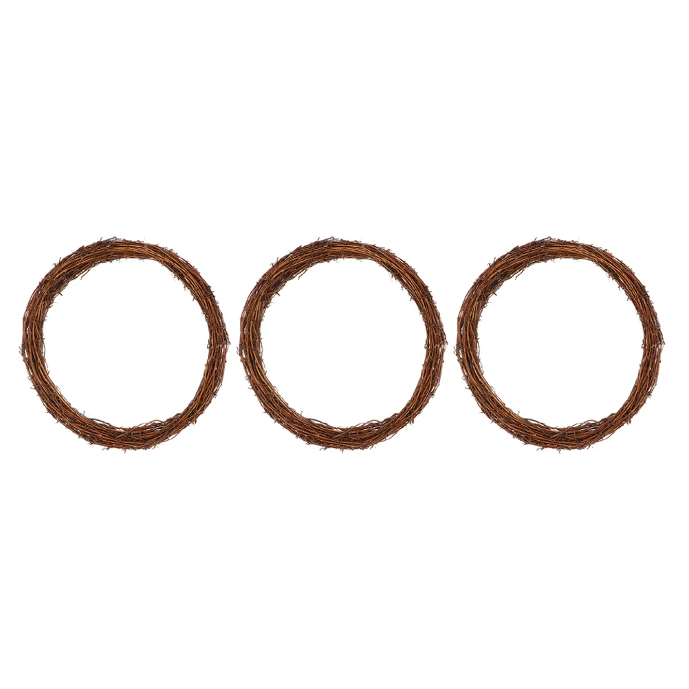 3 шт. декоративные круглые венки