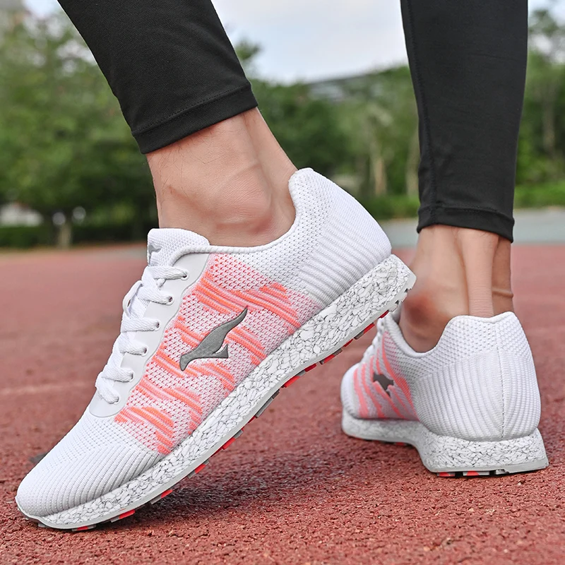 2023 Spring Men's and Women's Golf Shoes Outdoor Fitness Sports Shoes Men's Mesh Golf Sports Shoes Mesh Breathable Jogging Shoes