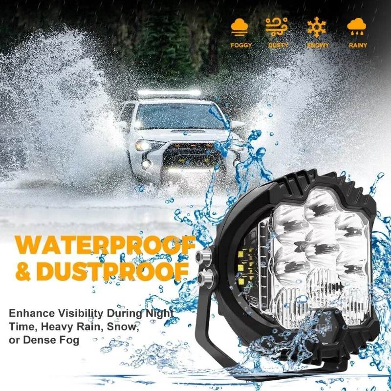 Светодиодный спортивные рабочие лампы 3 'ɵ'' 7 '' автомобильные фары