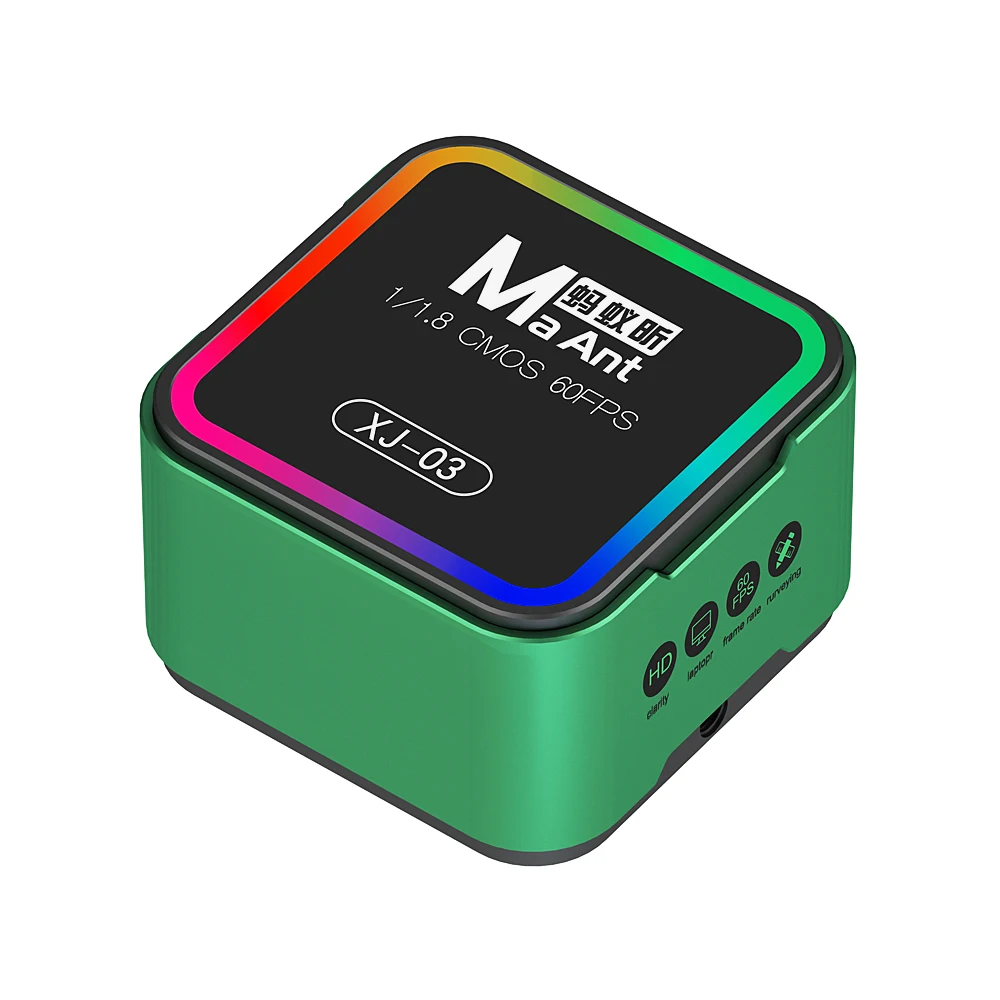 Фото Maant XJ-3 2K HD 60fps с встроенным сенсором IMX347 1/1.8, подключением HDMI и USB для вывода изображения, подходит для BGA-ремонта и пайки процессоров. №5