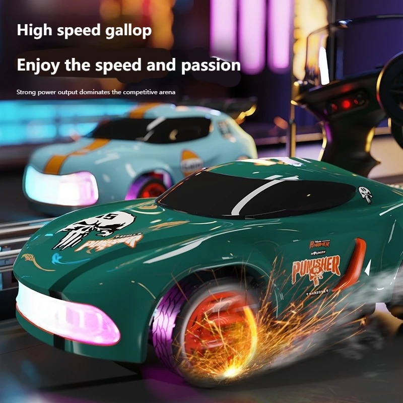 1:64 Электрический мини-настольный автомобиль с полной пропорцией и дистанционным