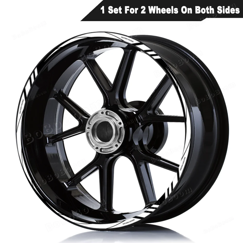 

10 "12" 13 "14" 15 "16" 17 "18" дюймов светоотражающая наклейка на обод колеса мотоцикла, наклейка на ленту втулки для Aprilia Honda Benelli KTM