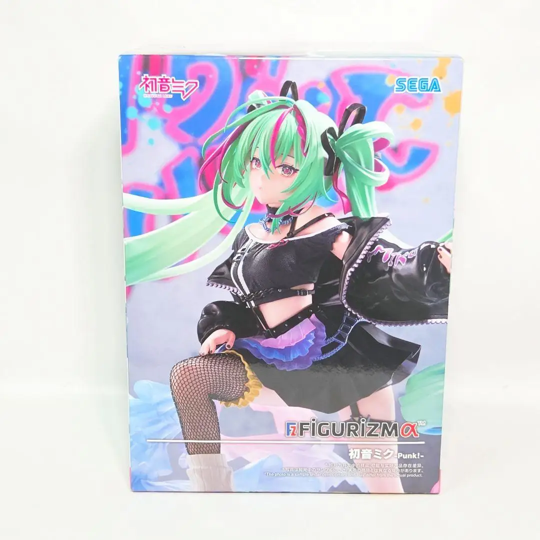 Фото В наличии: SEGA FIGURIZMα Hatsune Miku -Punk!- PVC 23CM Коллекционная фигурка аниме-персонажа №3