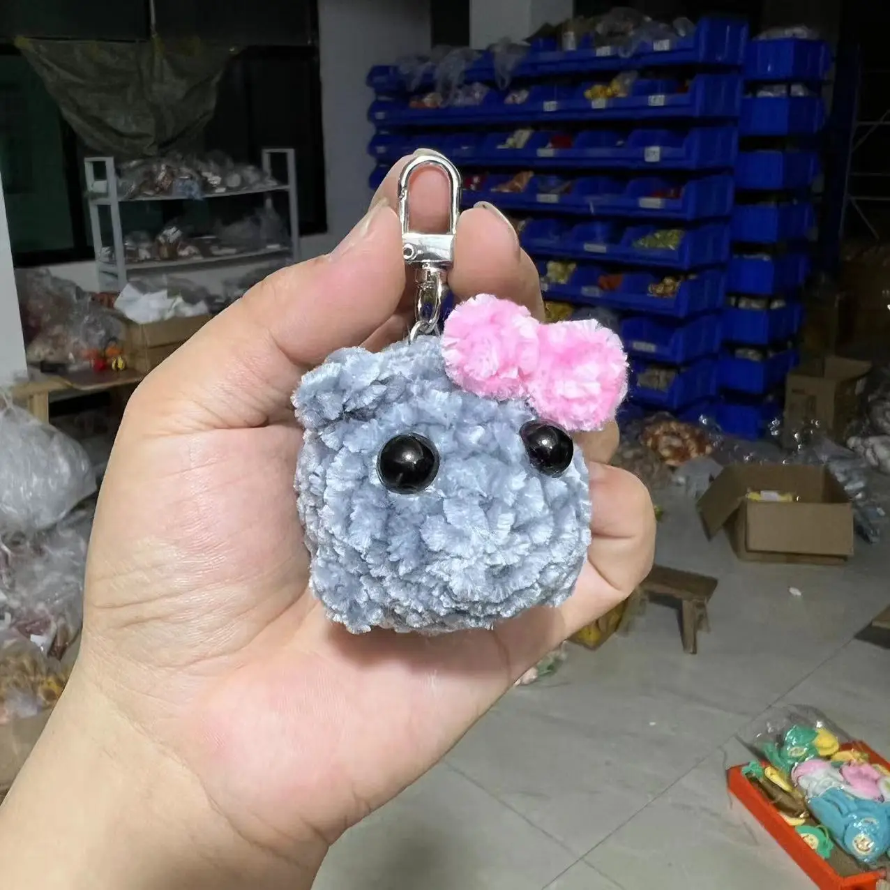 Меморитный брелок для хомяка