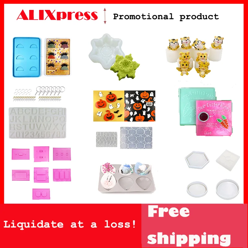 

Handicrafts Soap Candle Resin Casting Mold DIY Crafts Tiger Ornaments Pendant Epoxy Resin DIY Mold Home Decorations Mold