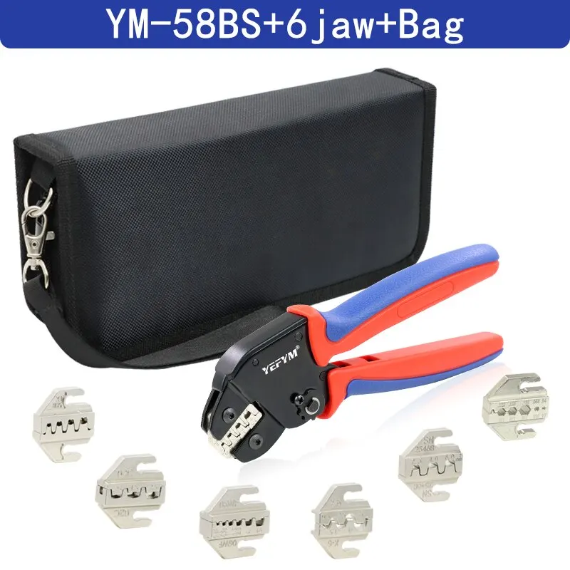 

Обжимные плоскогубцы YEFYM YM-58BS для трубчатых клемм