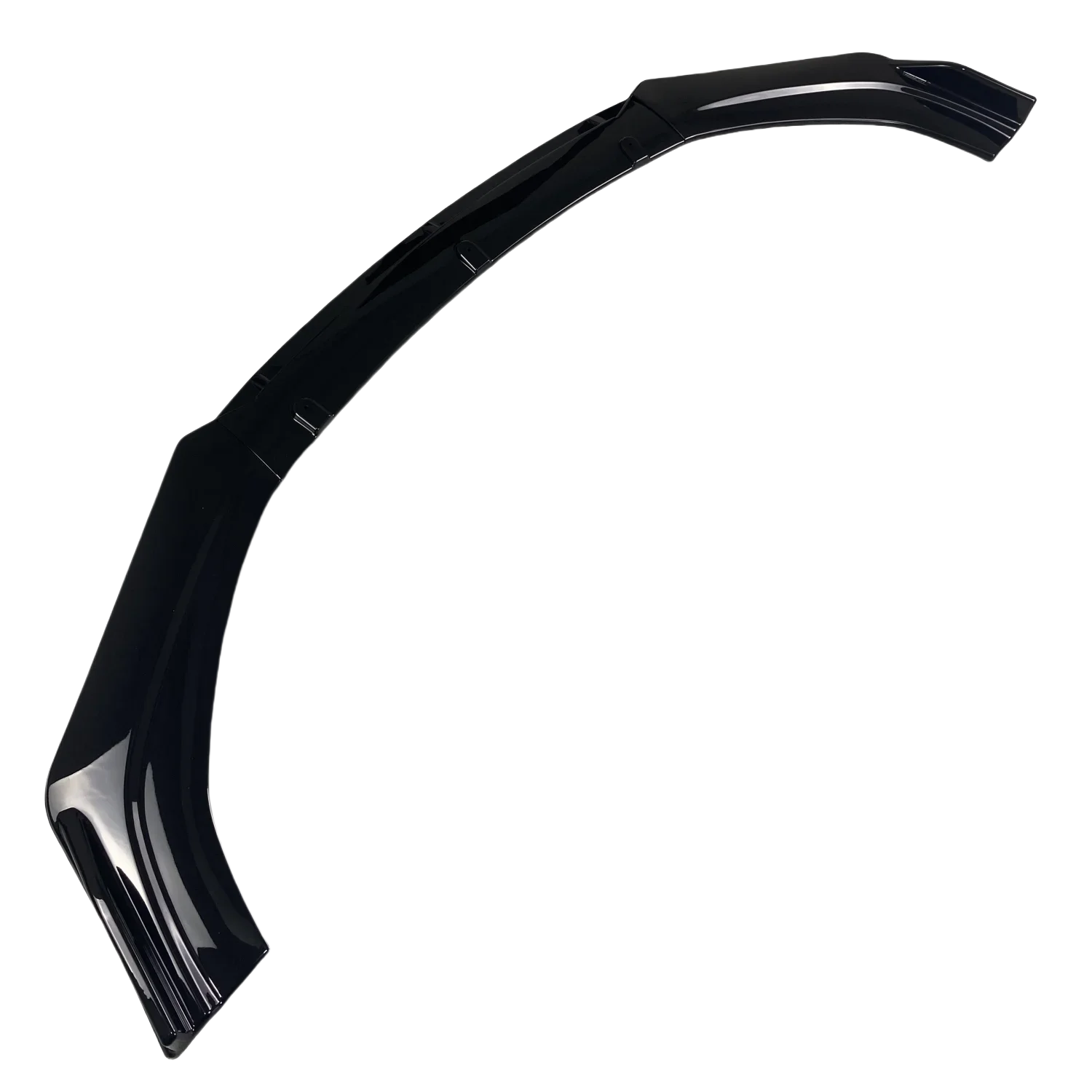 

3 шт. глянцевый черный автомобильный передний бампер, разделитель губ для Audi S6 C7 A6 S-Line 2014-2018, защитный бампер для подтяжки лица, Bodykits Tuning