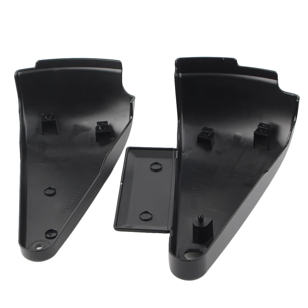 Боковой обтекатель аккумулятора мотоцикла из черного АБС-пластика 2 шт. для Kawasaki