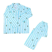 kpop bangtan boys baby cartoon pajamas lapel long sleeved home wear casual wear suits for men and women gift jim fan collection