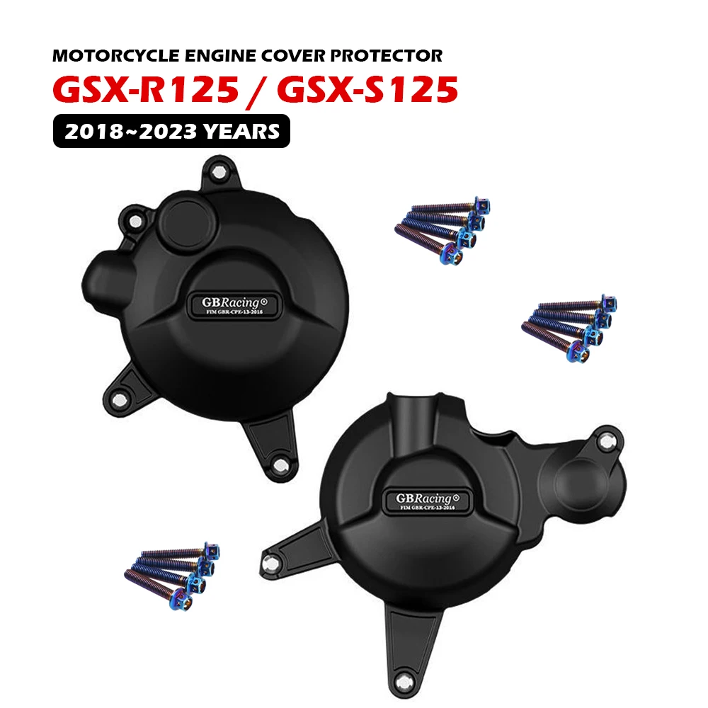 Для SUZUKI GSXR125 GSXS125 2018 2019 2020 2021 протектор двигателя мотоцикла чехол для GB Racing