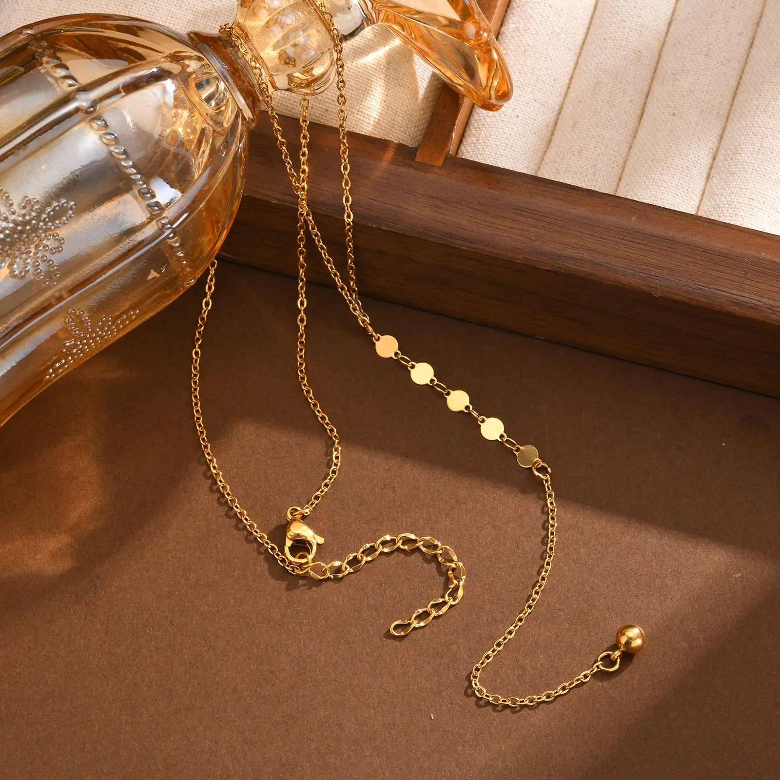 Золотое ожерелье Myfresty