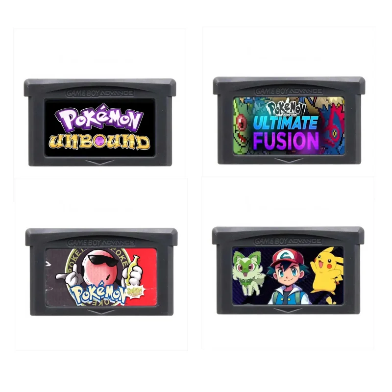 Серия карт GBA Pokemon Game English Card 2.